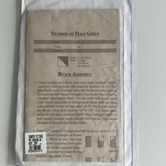 Bento Box By Tracey Brookshier & Scrapmania By Sally Schneider Quilting Patterns - Picture 5 of 5